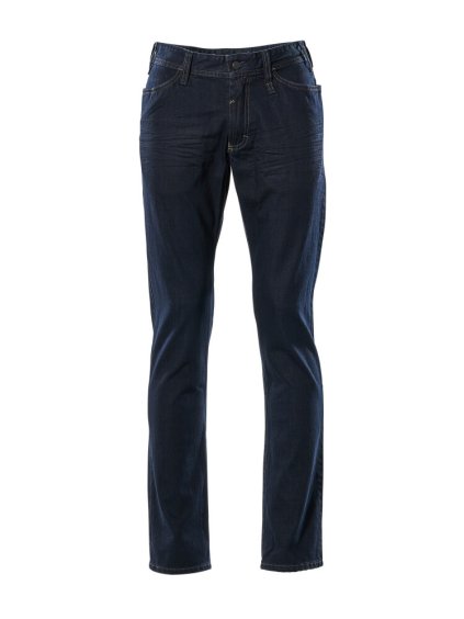 Jeans Vypraný tmavě modrý denim (Velikost W40L34)