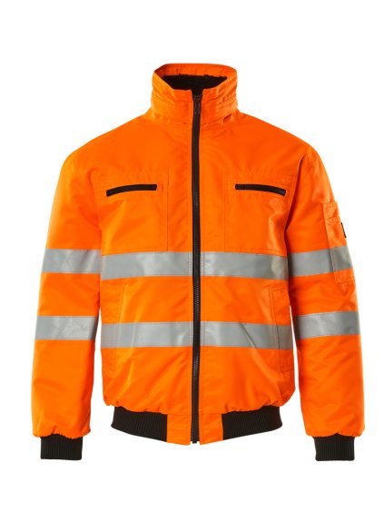 Bunda Pilot Hi-vis oranžová (Velikost XL)