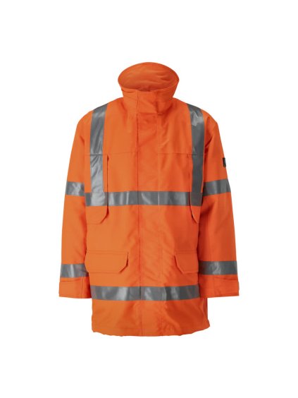 Bunda Parka Hi-vis oranžová (Velikost XS)