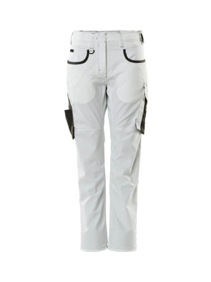 Kalhoty Bílá/tmavě antracitová (Velikost 56)