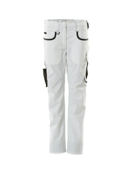 Kalhoty Bílá/tmavě antracitová (Velikost 56)