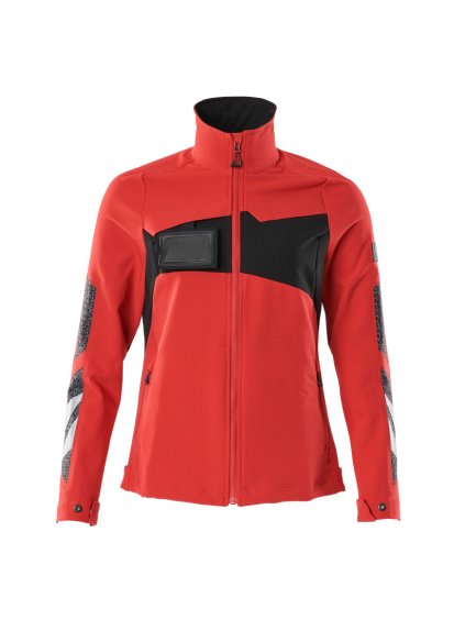 Bunda Dopravní červená/černá (Velikost XS)