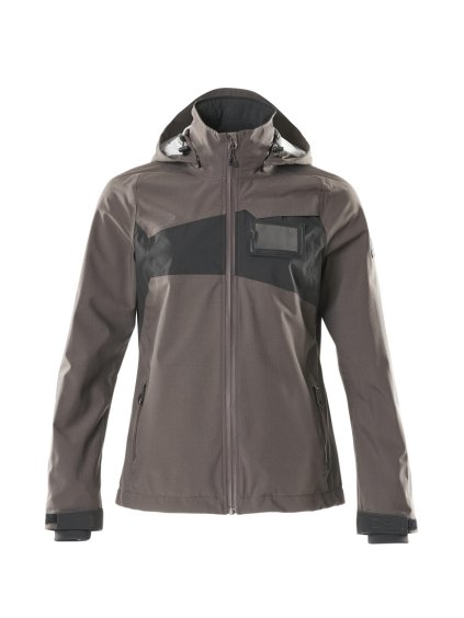 Bunda Outer Shell Tmavě antracitová/černá (Velikost XS)