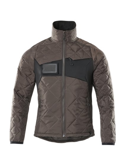 Termo bunda Tmavě antracitová/černá (Velikost XS)