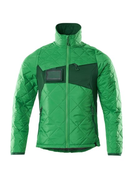 Termo bunda Travnatě zelená/Zelená (Velikost XS)