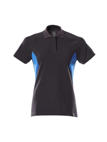 Polokošile Černá modrá/Azurová modrá (Velikost XS)