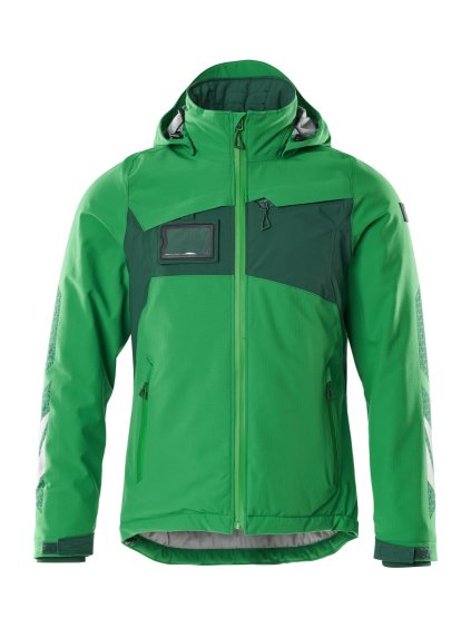 Zimní bunda Travnatě zelená/Zelená (Velikost XS)