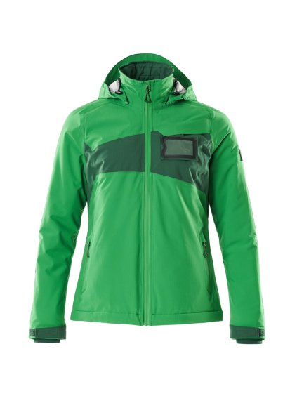 Zimní bunda Travnatě zelená/Zelená (Velikost XS)