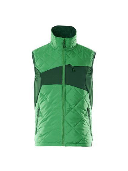 Termo vesta Travnatě zelená/Zelená (Velikost XS)