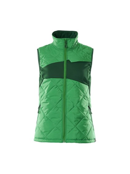 Termo vesta Travnatě zelená/Zelená (Velikost XS)