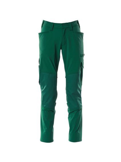 Kalhoty s kapsami na kolenou Zelená (Velikost 68)