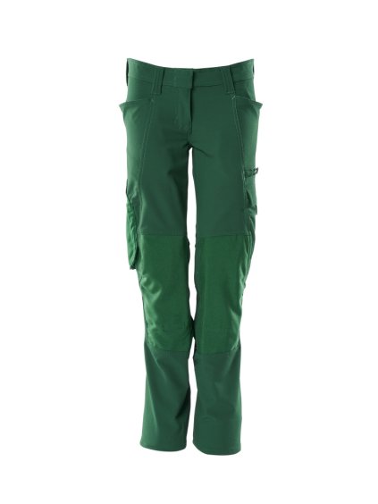 Kalhoty s kapsami na kolenou Zelená (Velikost 68)