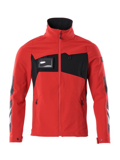 Bunda Dopravní červená/černá (Velikost XS)