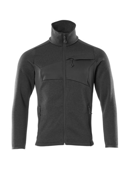 Mikina se zipem Černá (Velikost XS)