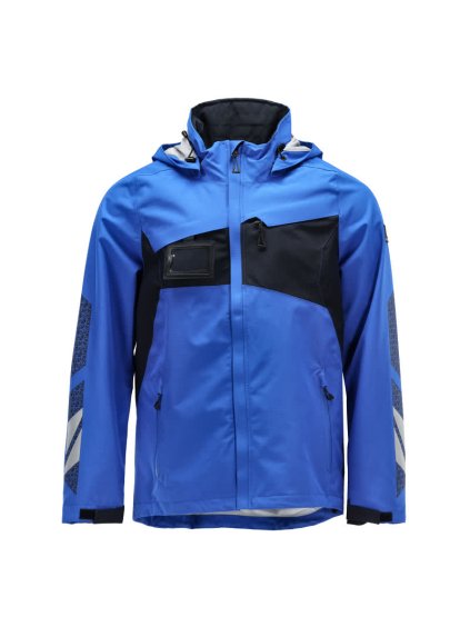 Bunda Outer Shell Azurově modrá/černomodrá (Velikost XS)