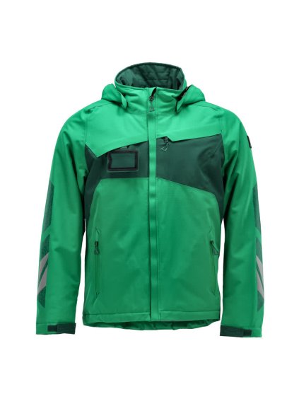 Zimní bunda Travnatě zelená/Zelená (Velikost XS)