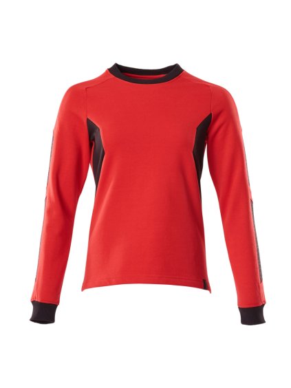 Mikina Dopravní červená/černá (Velikost XS)