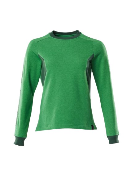 Mikina Travnatě zelená/Zelená (Velikost XS)