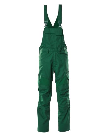 Kalhoty s laclem a kolenními kapsami Zelená (Velikost 68)