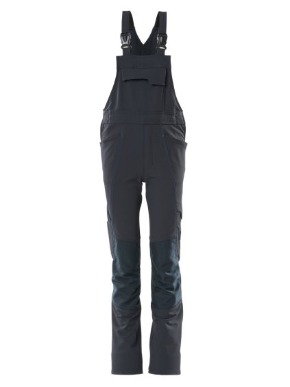 Kalhoty s laclem pro děti Černá modrá (Velikost 164)