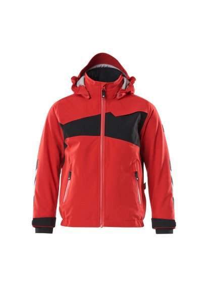 Zimní bunda pro děti Dopravní červená/černá (Velikost 164)