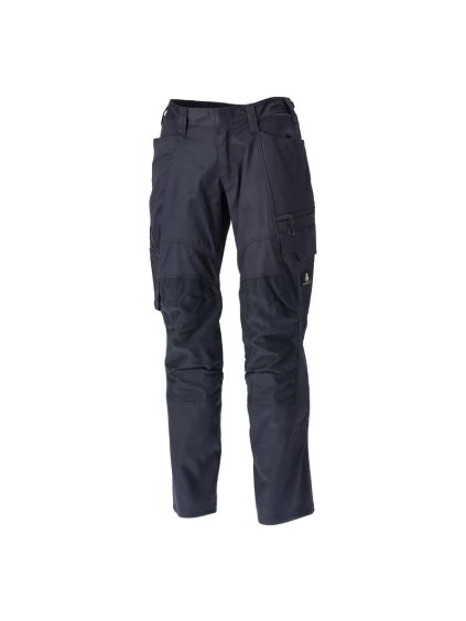 Kalhoty s kolenními kapsami Černá modrá (Velikost 68)