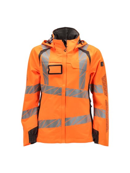 Hardshell bunda Hi-vis oranžová/tmavě antracitová (Velikost XS)
