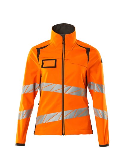 Softshell bunda Hi-vis oranžová/tmavě antracitová (Velikost XS)