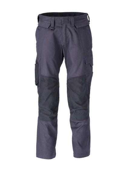 Kalhoty s kolenními kapsami Černá modrá (Velikost 68)