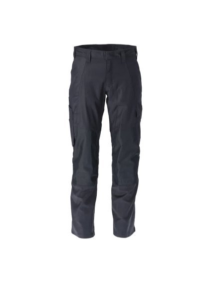 Kalhoty s kolenními kapsami Černá modrá (Velikost 68)