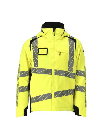 Zimní bunda Hi-vis žlutá/černá (Velikost XL)