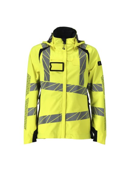 Zimní bunda Hi-vis žlutá/černo modrá (Velikost XS)