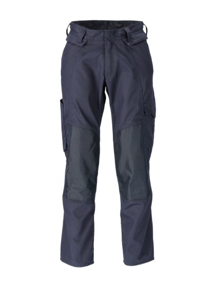 Kalhoty s kolenními kapsami Černá modrá (Velikost 68)