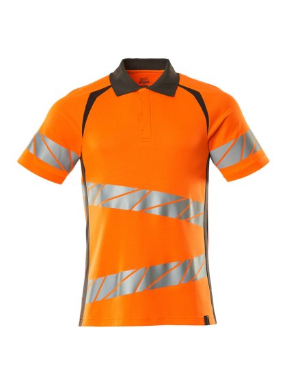 Polokošile Hi-vis oranžová/tmavě antracitová (Velikost XL)