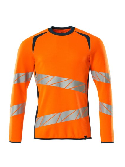 Mikina Hi-vis oranžová/tmavě petrolejová (Velikost XS)