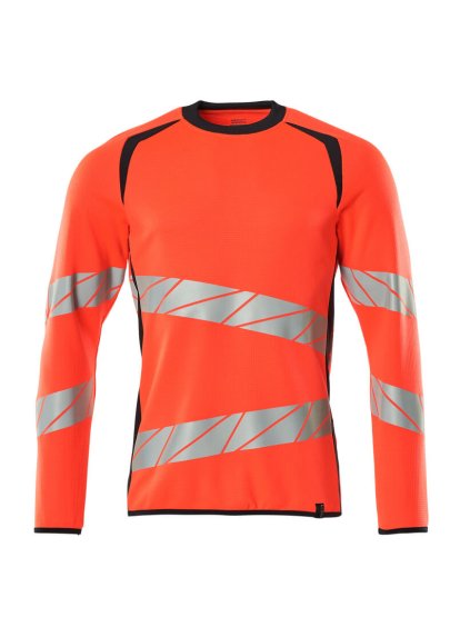 Mikina Hi-vis červená/černá modrá (Velikost XS)