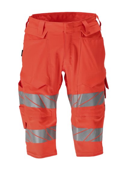 Šortky dlouhé Hi-vis červená (Velikost 68)