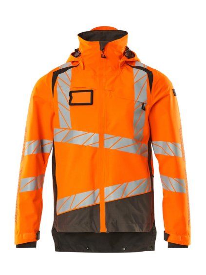 Hardshell bunda Hi-vis oranžová/tmavě antracitová (Velikost XL)