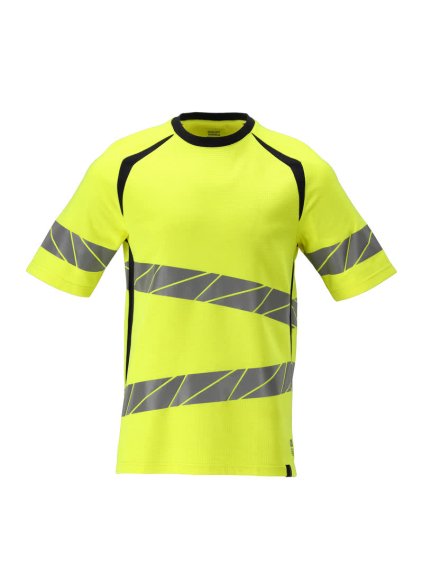 Triko Hi-vis žlutá/černo modrá (Velikost XS)