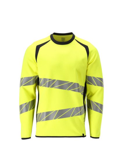 Mikina Hi-vis žlutá/černo modrá (Velikost XS)