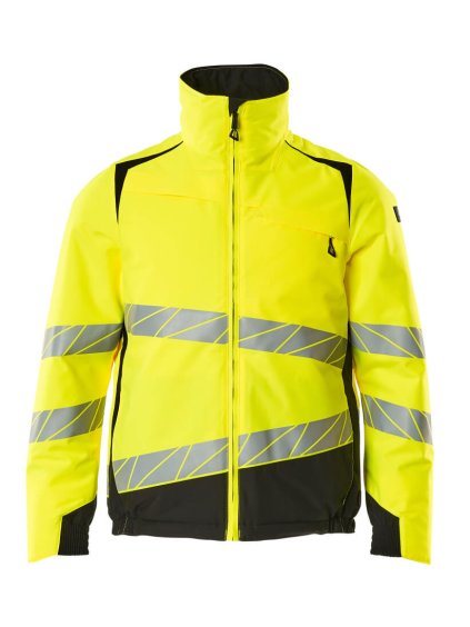 Zimní bunda Hi-vis žlutá/černá (Velikost XS)
