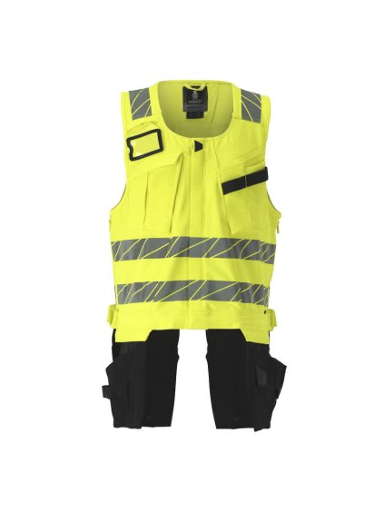 Vesta na nářadí Hi-vis žlutá/černá (Velikost S)