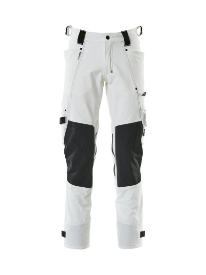 Kalhoty s kolenními kapsami Bílá (Velikost 68)