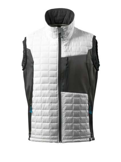 Termo vesta Bílá/tmavě antracitová (Velikost XS)