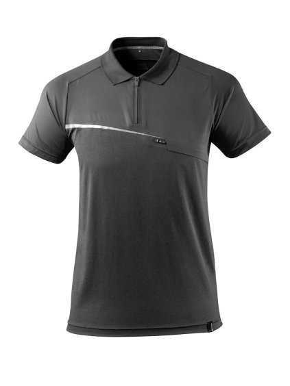 Polokošile s náprsní kapsou Tmavě antracitová (Velikost XS)