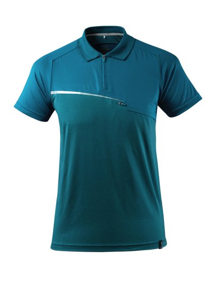 Polokošile s náprsní kapsou Tmavě petrolejová (Velikost XS)