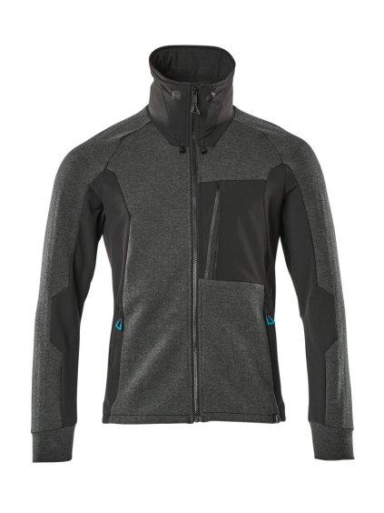 Mikina se zipem Černá (Velikost XS)