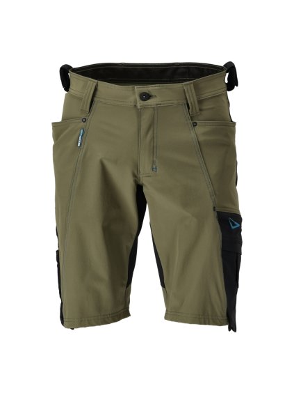 Šortky Mechově zelená/černá (Velikost 68)