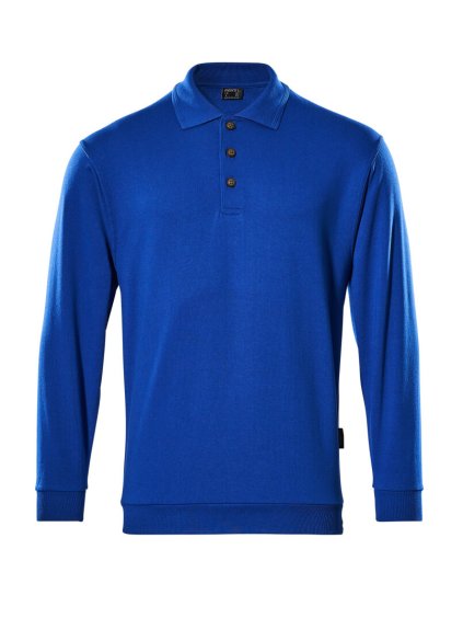 Mikina s límečkem Zrnitá modrá (Velikost XL)