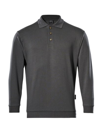 Mikina s límečkem Tmavě antracitová (Velikost XL)